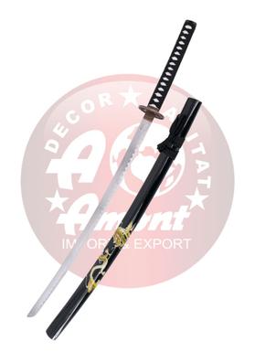 Katana con vaina de madera negra - Marto