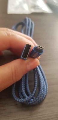 Cable micro USB de 0.5 pies, cargador Android de carga rápida de 2.4 A, USB  2.0 A a Micro B de 5 pines, compatible con Samsung Galaxy S7 S6 Edge, Note
