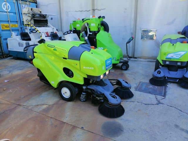 Milanuncios - Barredora Green machine 414