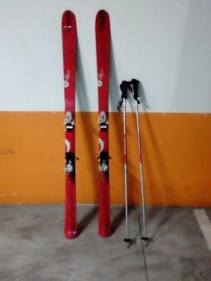 Esquís mujer Wedze + bastones + funda de segunda mano por 190 EUR en  Guadalajara en WALLAPOP