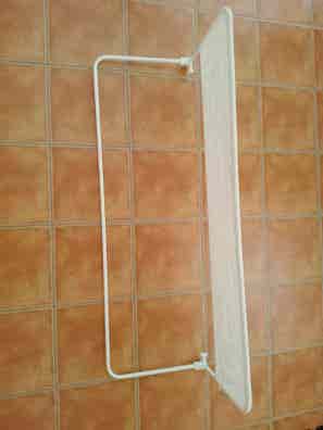 Red Barrera Anti-caída Ajustable Para Literas Y Ventanas – Sistema De Clips, Color Blanco, Hasta 210x50 Cm