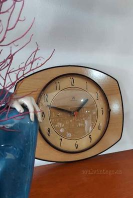 Reloj de sobremesa, reloj de mesa SARS, reloj mesa moderno, maquinaria  cuarzo, fabricado en cristal 35cm