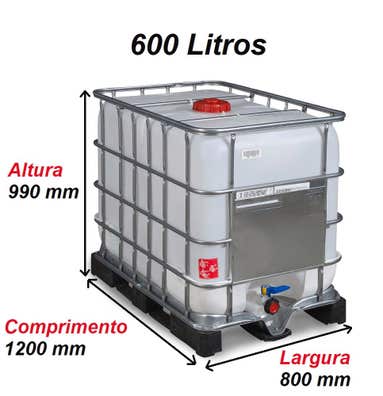 Milanuncios - Ibc, GrG, Depósito, Bidon - 600 Litros