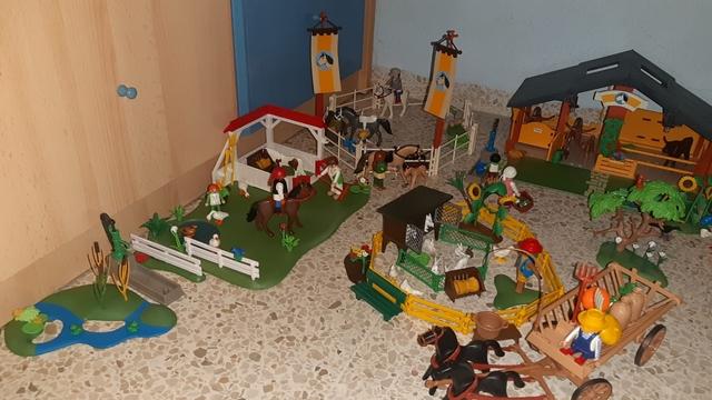 Granja de ponis con establo online playmobil