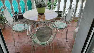 Mesa terraza y jardín de segunda mano barato | Milanuncios