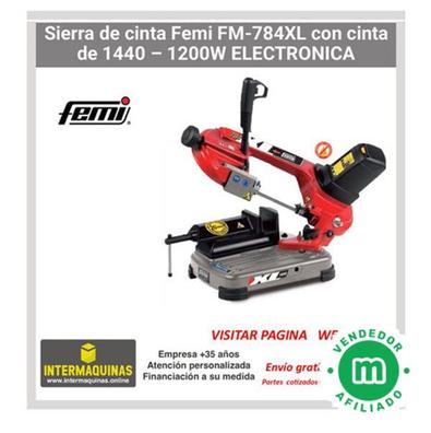 Sierra de cinta para metal FEMI ABS NG120 - Máquinas y Herramientas online