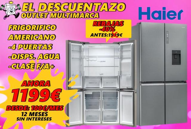 Milanuncios - FRIGORIFICO AMERICANO HAIER