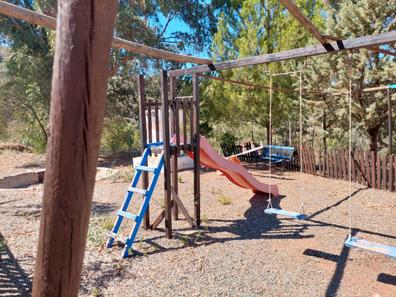 Valla de Madera para parques infantiles, guarderías, colegios 