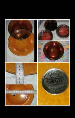 Conjunto de vajilla cristal marron de segunda mano Milanuncios