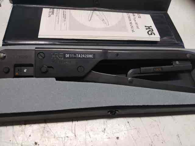 Outil De Sertissage Manuel HRS HIROSE Pour Connecteurs DF11 – Modèle DF11-TA2428HC – Occasion Vérifié