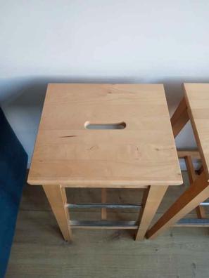 NILSOLLE taburete alto, abedul, 74 cm - IKEA