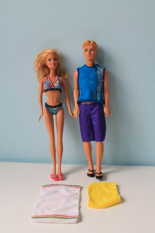 Milanuncios Barbie y Kent playeros