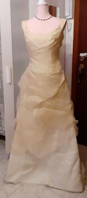 Vestido de novia seda salvaje Vestidos y trajes de novia de