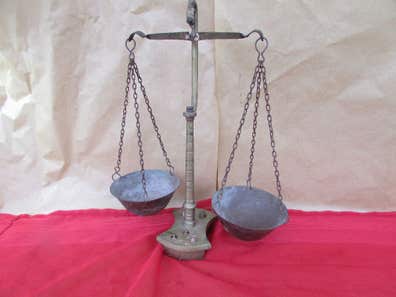 Balanza para pesar azafran antiguas de segunda mano Milanuncios