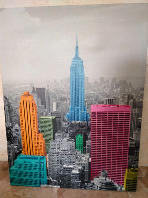 Los 3 cuadros gigantes de 2 metros que Ikea diseña para el salón: NY y el  mundo