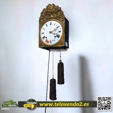 Reloj de cuerda discount antiguo de pared