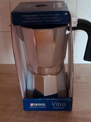 Cafetera Italiana Espresso de Aluminio para Inducción para Inducción Vitro  Gas Eléctrica 6/9/12 Tazas