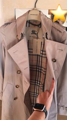 Gabardina burberry hotsell mujer vintage