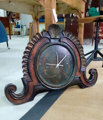 Reloj tallado en online madera