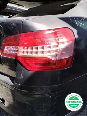 Alerón Trasero Tipo Labio Para Citroen C5 Berlina MK III (2008-2016) - Negro Sin Pintar, Vendedor UK