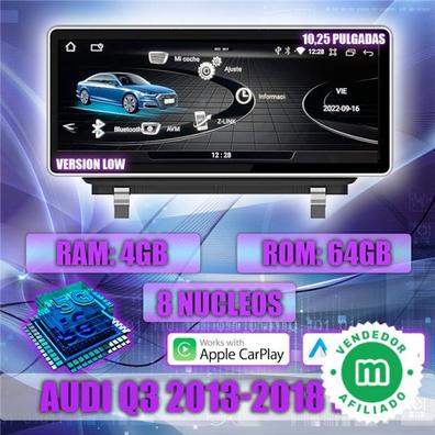  4+64G Android 13 Estéreo de coche con Apple Carplay Android  Auto, pantalla táctil HD de 10.1 pulgadas, radio de coche de 8 núcleos con  enlace de espejo WiFi/4G GPS Bluetooth FM/AM/RDS