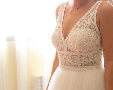 Aire barcelona Vestidos y trajes de novia de segunda mano baratos