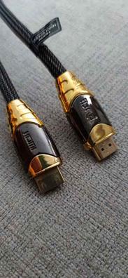 Cable mini HDMI a HDMI de 1 pie, corto de alta velocidad HDMI a Mini HDMI,  cable trenzado compatible con 3D 4K/60Hz 1080p 720p