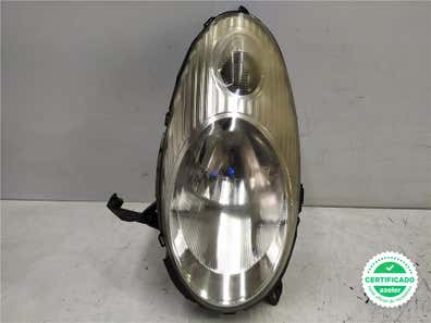 Faros Delanteros Para Nissan Micra K12 (2003-2005) - Kit Izquierdo + Derecho, Lente Cristalina, H4, Sin Bombillas