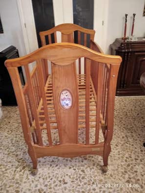 Cuna trama bebecar estrellas osito de segunda mano Milanuncios