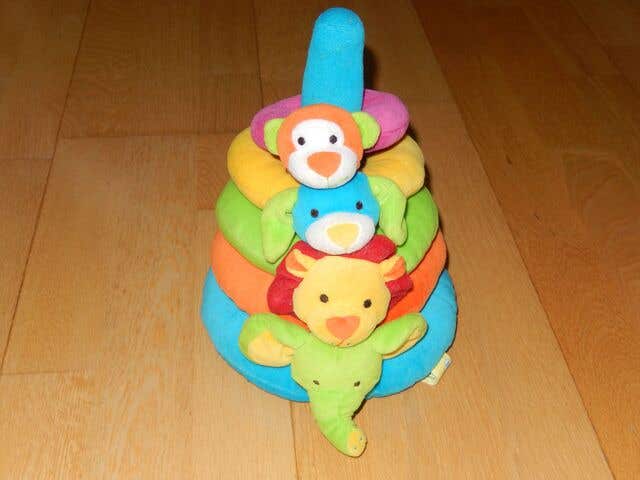 Milanuncios Juego aros anillas apilables peluche