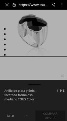 Anillo tous onix online negro