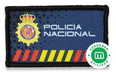 PARCHE PLACA POLICÍA NACIONAL: 4,90 €
