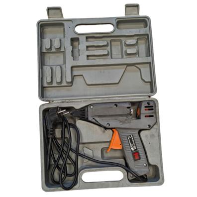  Mini pistola de pegamento caliente para niños, temperatura de  manualidades de 10 W con boquilla aislada de silicona segura : Arte y  Manualidades