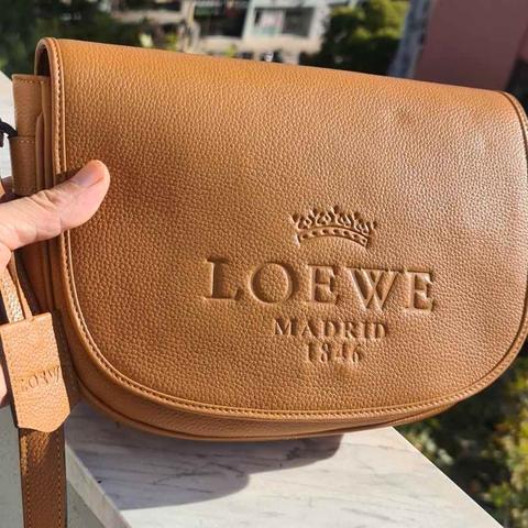 Milanuncios - BOLSO DE RAFIA LOEWE CESTA CAPAZO