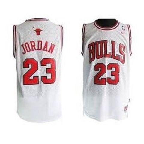 Camiseta bulls 23 blanca sale