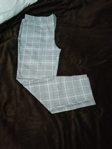 Milanuncios Pantalon cuadros mujer Zara t XXL