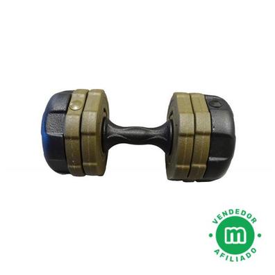 Ultrasport Discos de pesas, 4 pesas en un juego, 15 kg o 25 kg, diámetro  estándar de 30 mm, se pueden usar con mancuernas y barras con barra, con