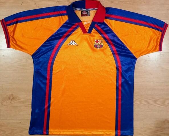 Milanuncios - Camiseta naranja FC barcelona