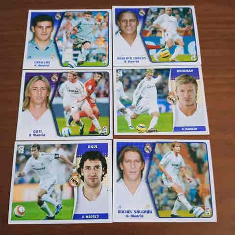 Album De Stickers Real Madrid 1988-89 Complet Hugo Sánchez Butragueño - état Near Mint