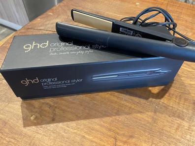 Plancha de pelo GHD original con funda termica de segunda mano por