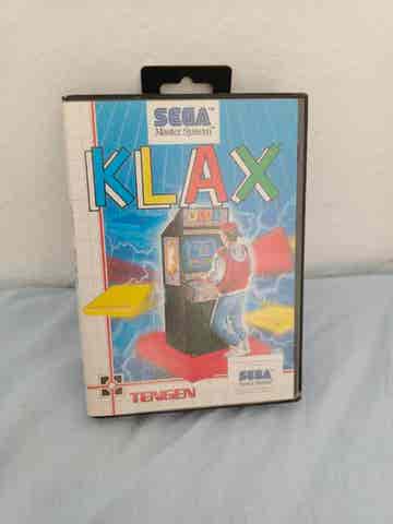 Jeu Klax Sur Sega Master System – Version PAL, Bon état (Tengen)