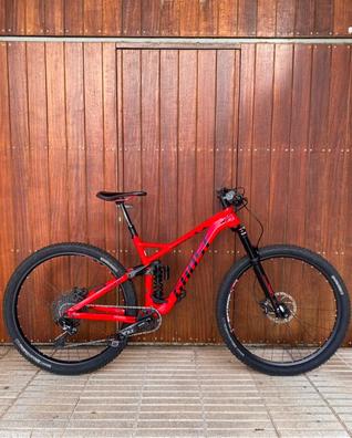 Sillín Confort 500 Bicicleta Mtb Rojo