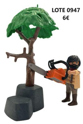 lote aventura en la casa del árbol con tobogá - Acheter Playmobil