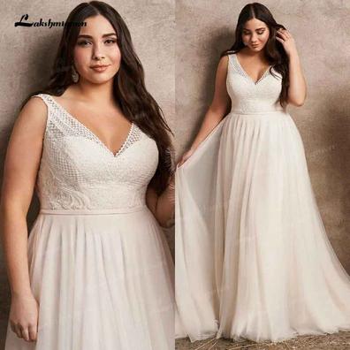 Vestidos de novia tallas grandes online baratos