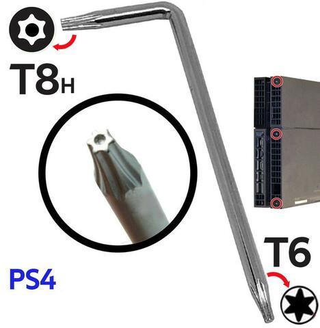 excitación termómetro Opiáceo Milanuncios - Destornillador Torx T8 T6 PS3 PS4 Xbox