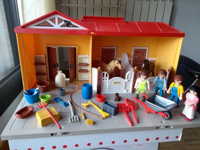 Milanuncios Granja Maletin playmobil