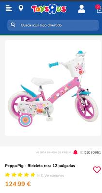 Bici sin best sale pedales peppa pig