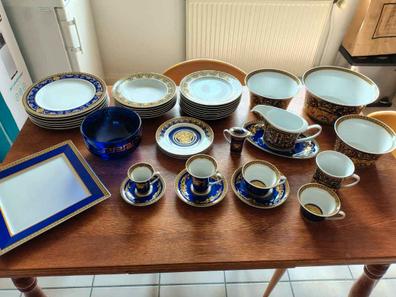 Plato Hondo Vajillas Harmonia Carrefour Set Vajilla Completa