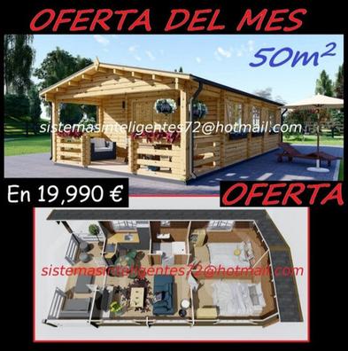 Casas de Madera Modelo Zaragoza de 106 m2 + 60 m2 Terraza