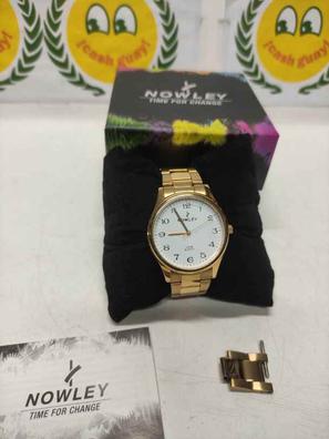 Reloj nowley metalico discount dorado